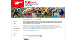 Desktop Screenshot of airrescueservices.co.nz